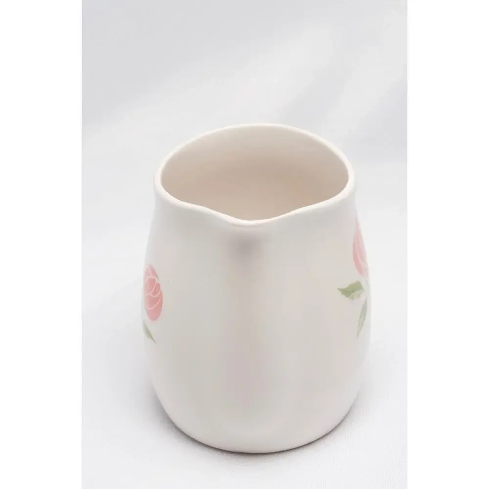Vintage Franciscan Whitestone Pink-a-Dilly Creamer Pink Rose